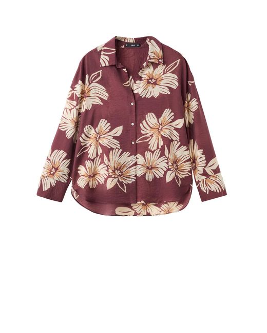 Mango Red Bluse Sake