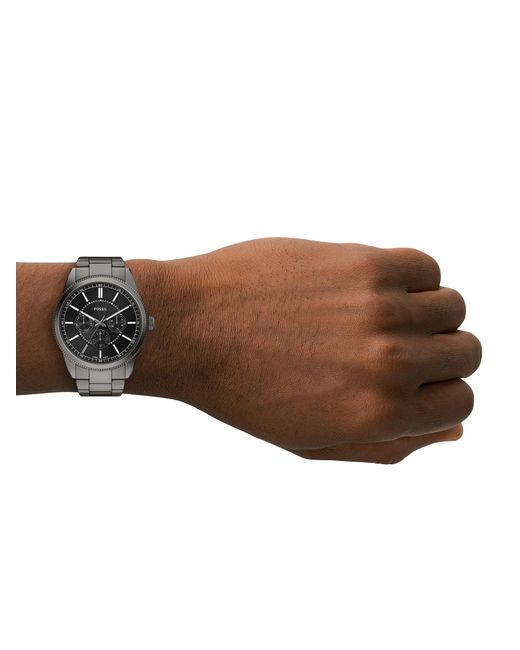 Fossil Analoguhr Pearson in Gray für Herren