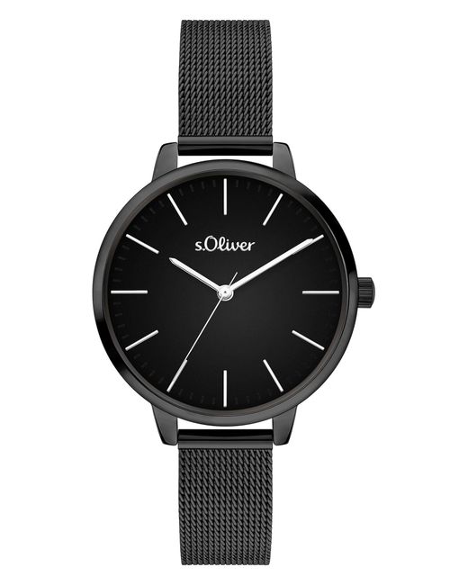 S.oliver Black Analoguhr