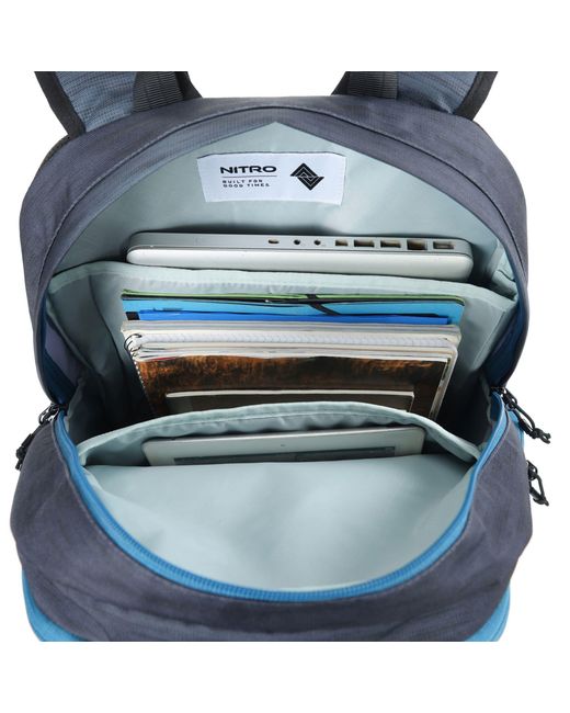 NitroBags Rucksack Future in Blue für Herren