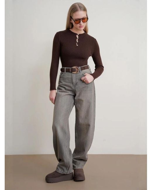 MixRay Brown Pullover