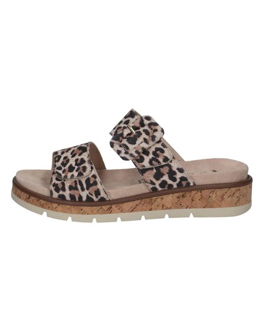 Caprice Brown Pantolette