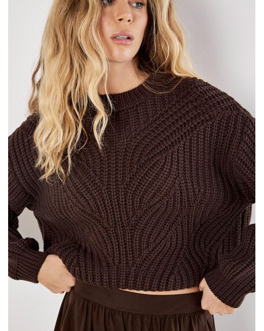 Apricot Black Pullover