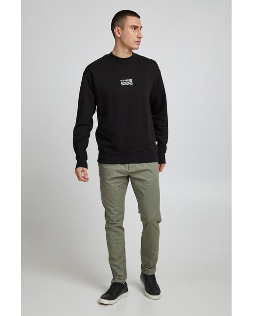Solid Sweatshirt Rubio in Black für Herren