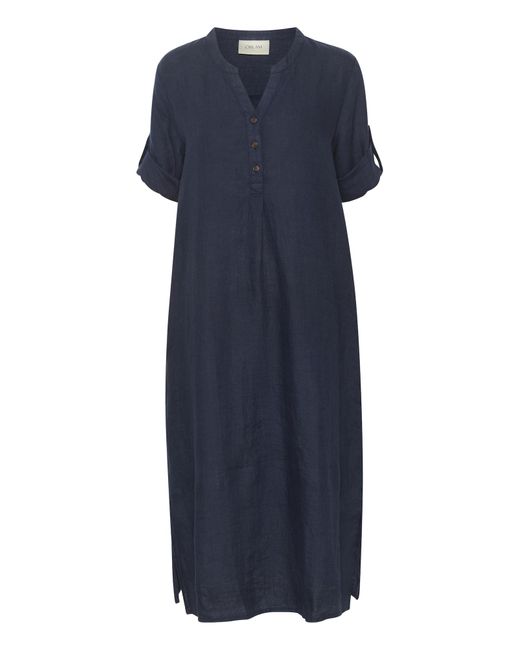 Cream Blue Kleid 'Cr Bellis'