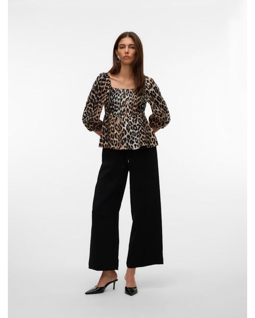 Vero Moda Black Bluse 'Vmjosie'