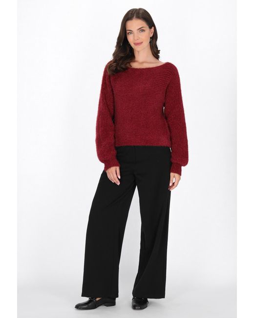 Usha Red Pullover