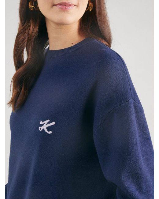 Karo Kauer Blue Pullover