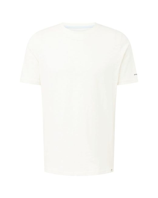 Fynch-Hatton T-shirt 'slub' in White für Herren
