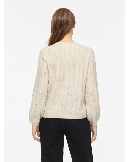 Vila White Pullover Viliga