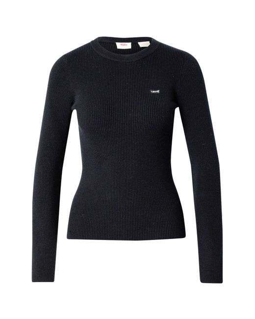 Levi's Blue Levis Crewneck Rib Sweater