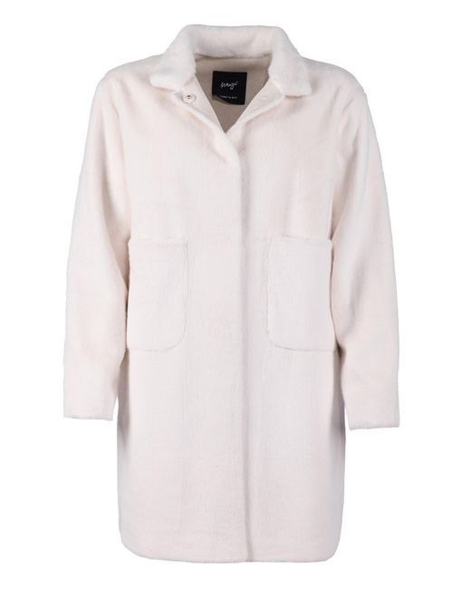 Maze White Übergangsjacke