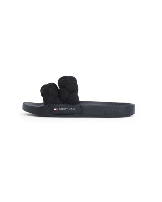 Tommy Hilfiger Black Pantolette