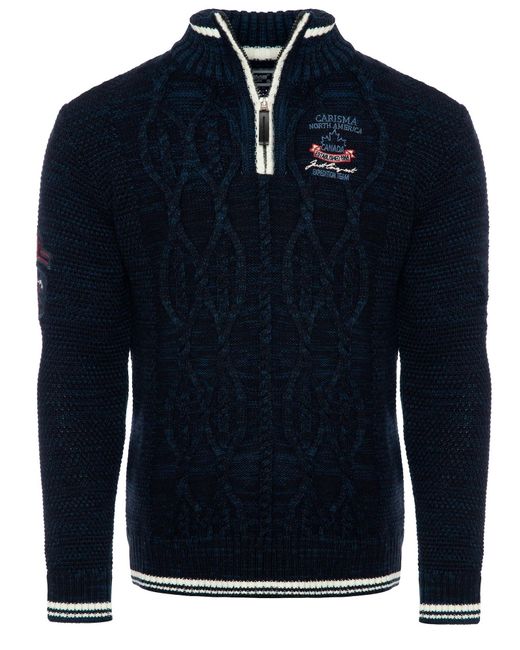 Carisma Pullover in Blue für Herren