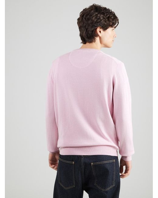 Fynch-Hatton Pullover in Pink für Herren