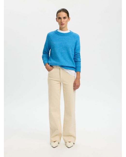 SELECTED Blue Pullover