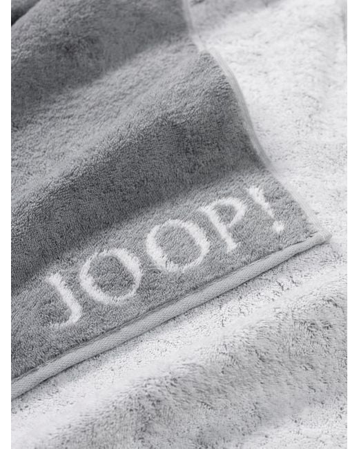 Joop! Duschtuch Doubleface in Gray für Herren
