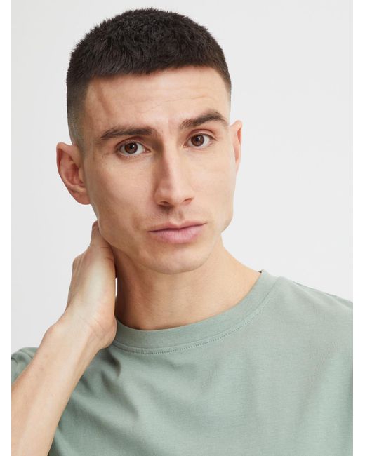 Solid T-Shirt Cadel in Green für Herren