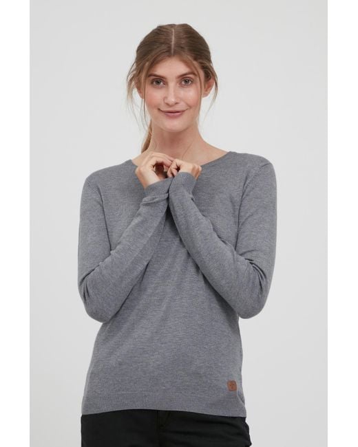 Oxmo Gray Pullover Edda