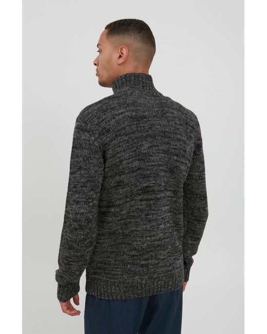 Solid Strickjacke 'pomeroy' in Black für Herren