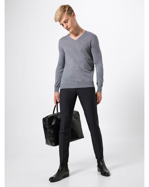 Olymp Pullover in Gray für Herren