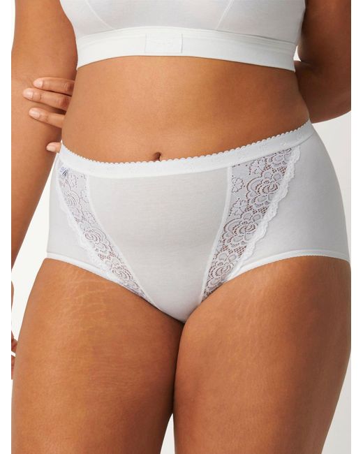 Sloggi White Maxislip Chic