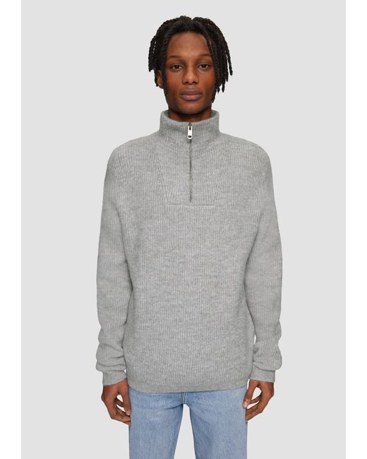 QS Pullover in Gray für Herren