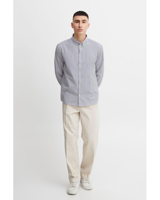 Solid Hemd Val in Gray für Herren