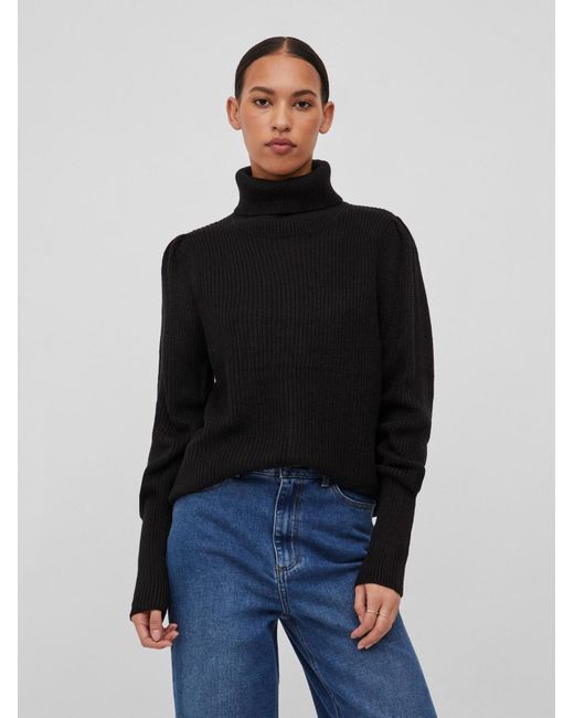 Vila Black Pullover Lou