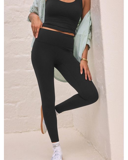 Self Black Leggins