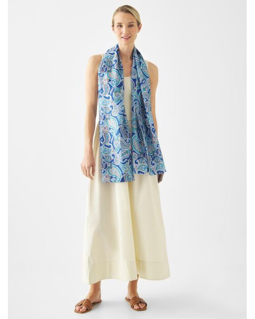 Codello Blue Schal Seidenschal