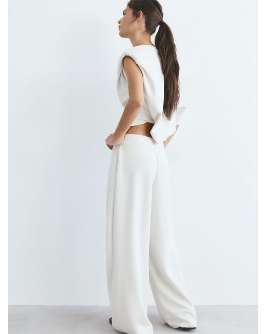 Pull&Bear White Hose
