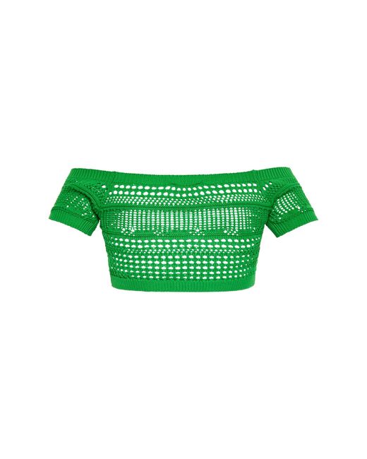swirly Green Pullover