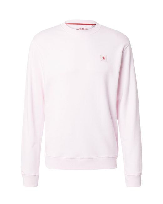 Scotch & Soda Sweatshirt 'essential' in Pink für Herren
