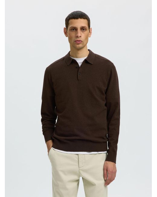 SELECTED Pullover Slhberg in Black für Herren