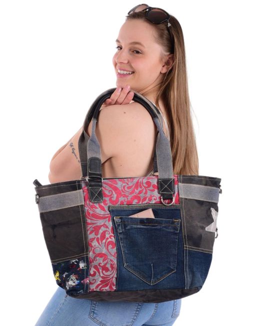 Sunsa Blue Shopper