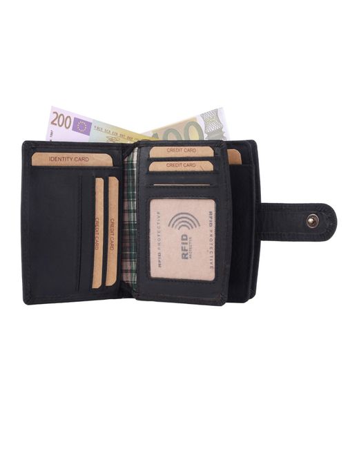 Benthill Black Portemonnaie