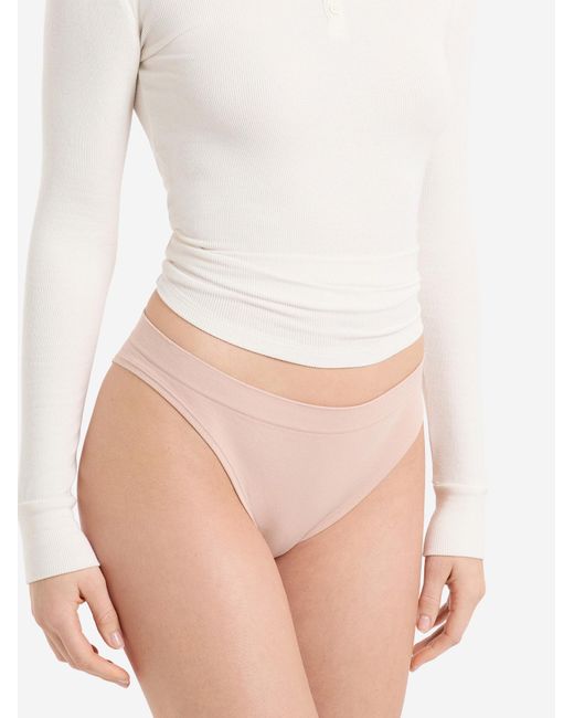 Etam White String Amande