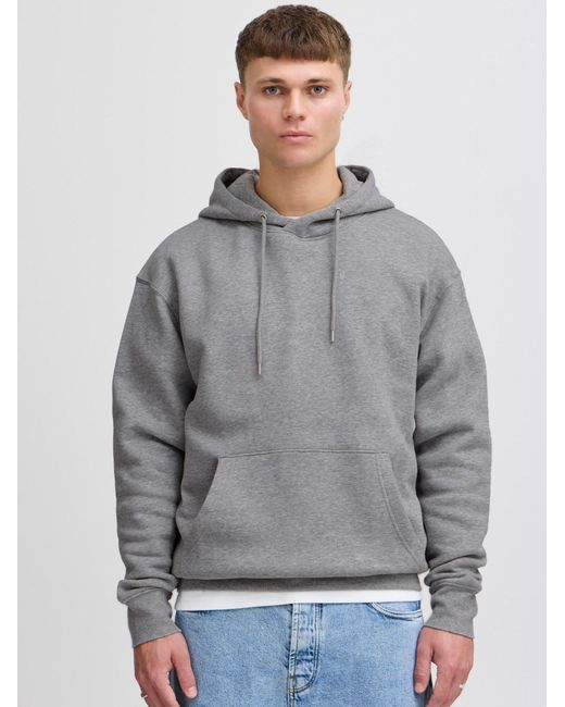 Solid Sweatshirt 'lenz' in Gray für Herren