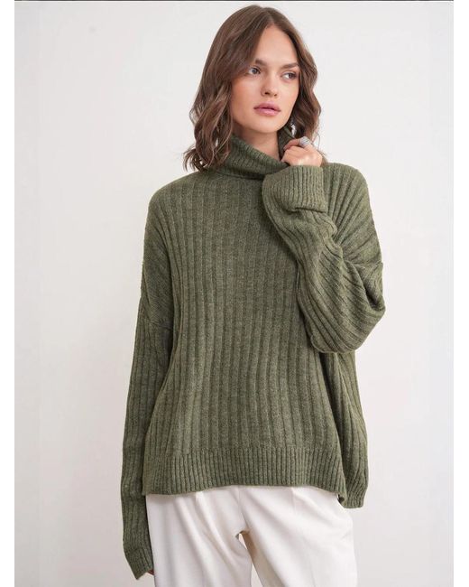 MixRay Green Pullover