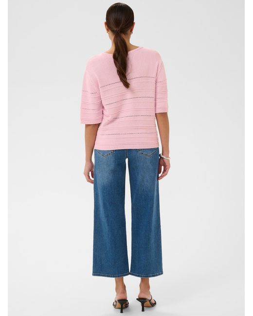Kaffe Pink Pullover Mellie