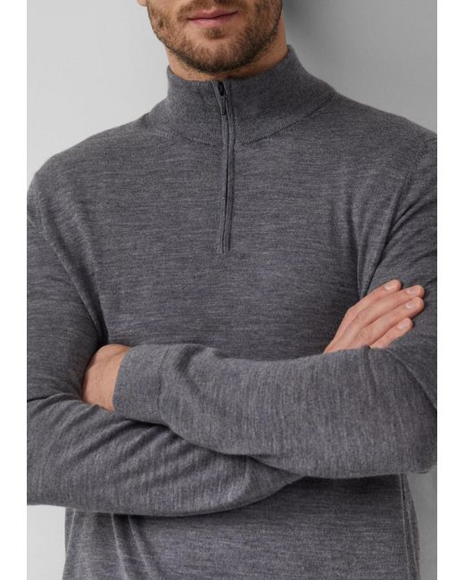 S.oliver Pullover in Gray für Herren