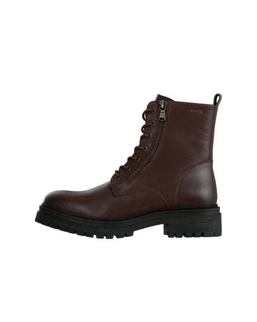 Geox Brown Schnürstiefelette D Iridea