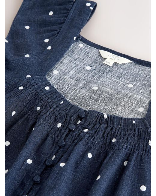 Next Blue Bluse