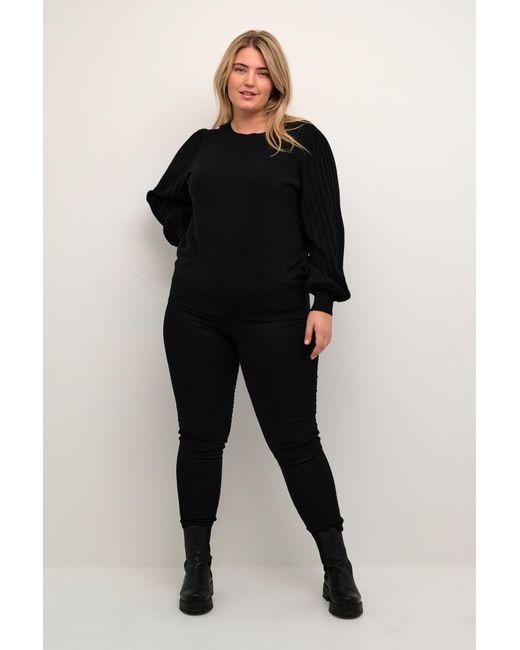 Kaffe Black Pullover Cloni