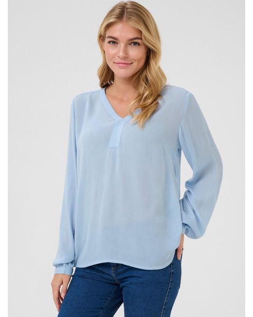Kaffe Blue Bluse 'Amber'