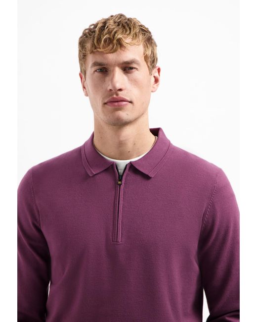 No Excess Pullover in Purple für Herren