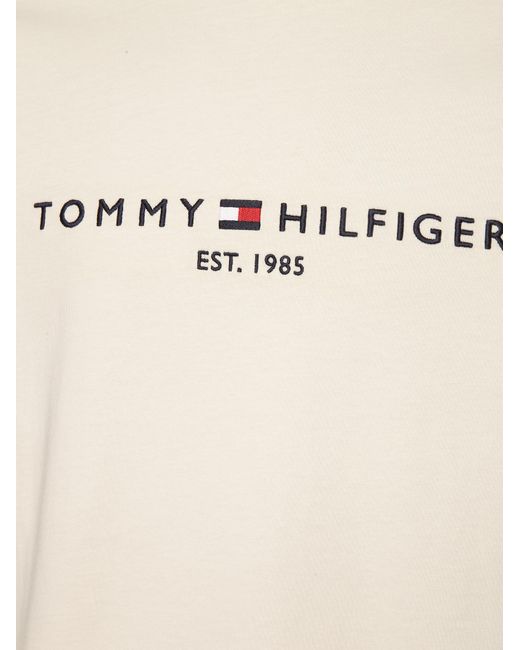 Tommy Hilfiger T-shirt in Natural für Herren