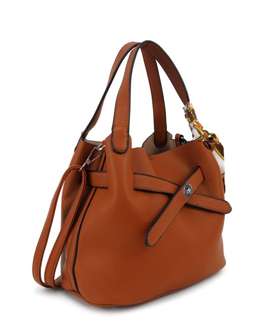 HARPA Brown Handtasche Malu