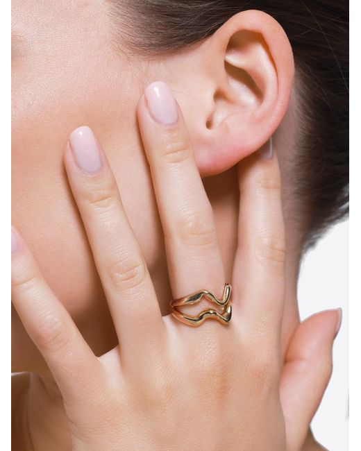 Heideman Metallic Ring Helia
